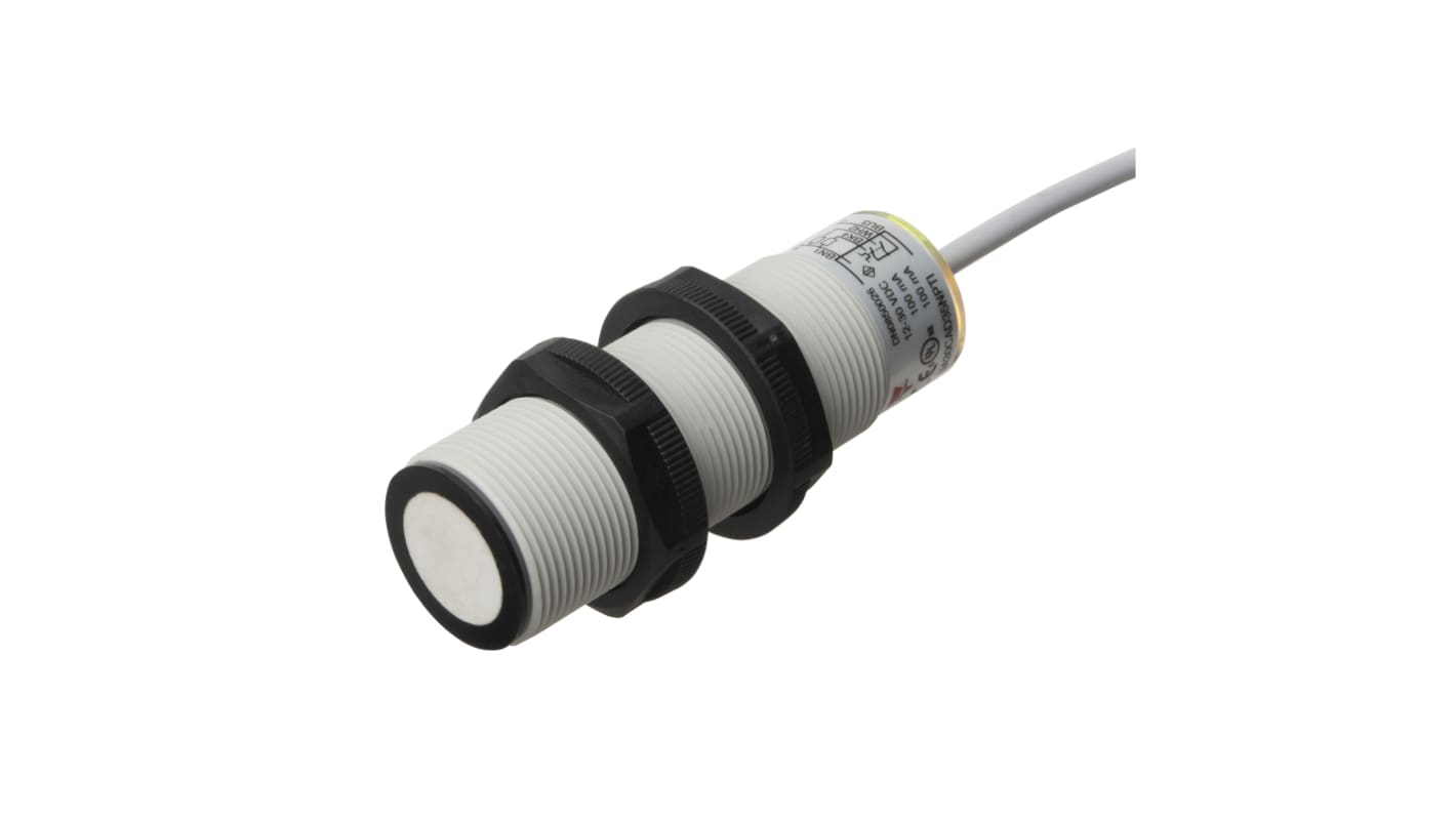 Rs-Online Sensore di prossimità Cilindro filettato Carlo Gavazzi M18 rilevamento 3 5 m 12 → 30 V dc