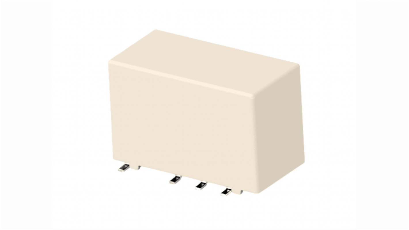 TE Connectivity PCB Mount Signal Relay, 5V dc Coil, 2A Switching Current, DPDT