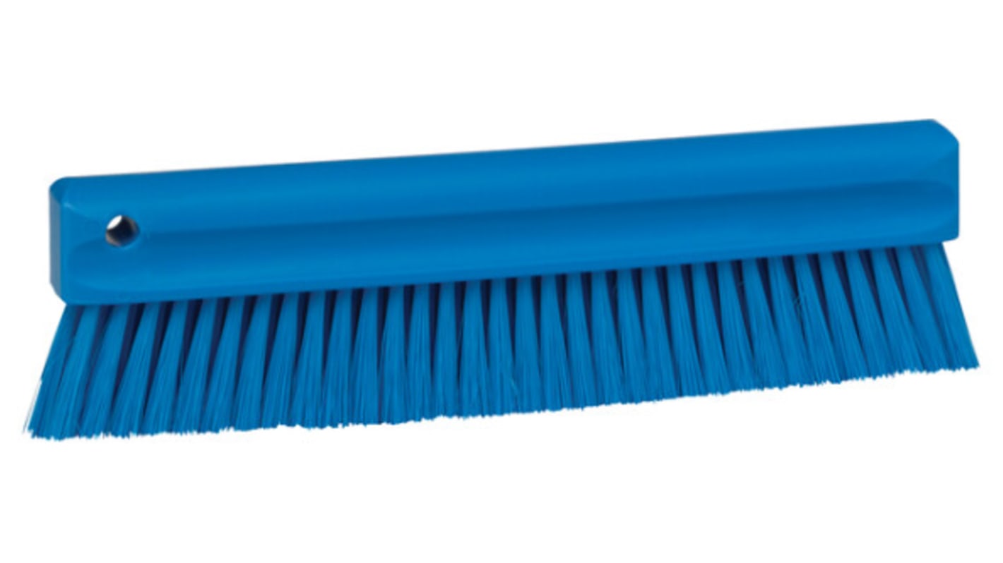 Blå Kost med Polyester, Polypropylen, Rustfrit stål børster, Blød, til General Purpose