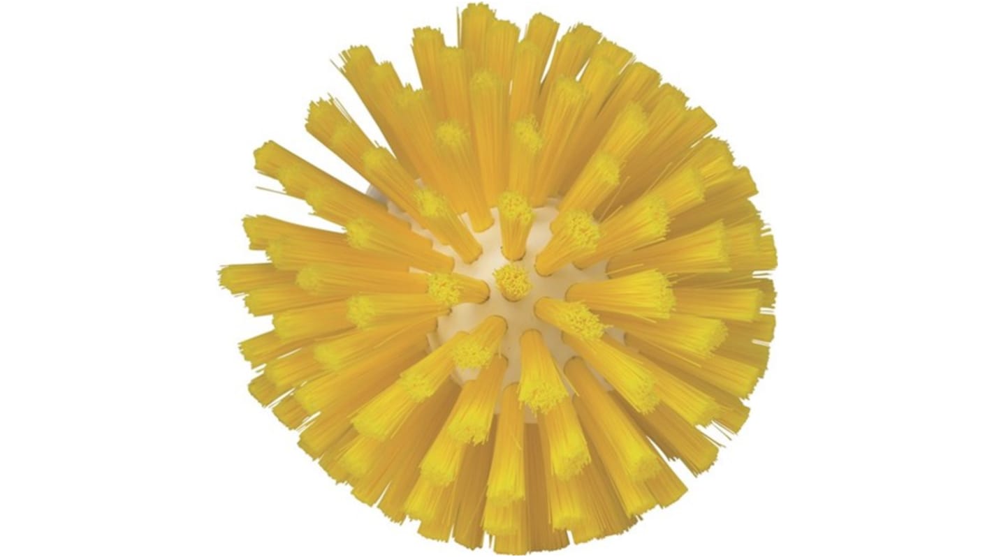 Cepillo limpiador Vikan 70356 Amarillo, 33mm, Poliéster, Polipropileno, Acero inoxidable para Limpieza de altas