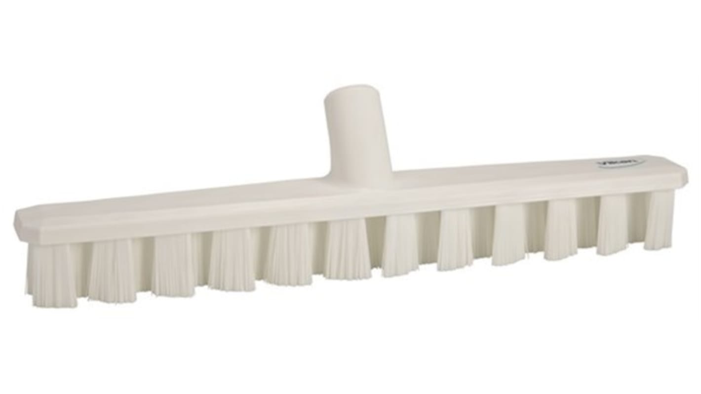 Cepillo para cubiertas Vikan 70645 Blanco, 37mm Escoba de fregar, Poliéster, Polipropileno, Acero inoxidable para