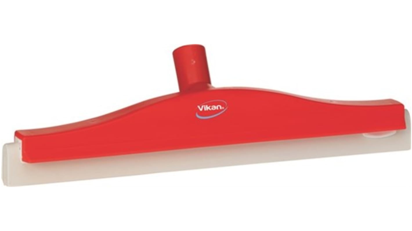 Vikan Red Floor Squeegee, 75mm x 110mm x 400mm, for Floors