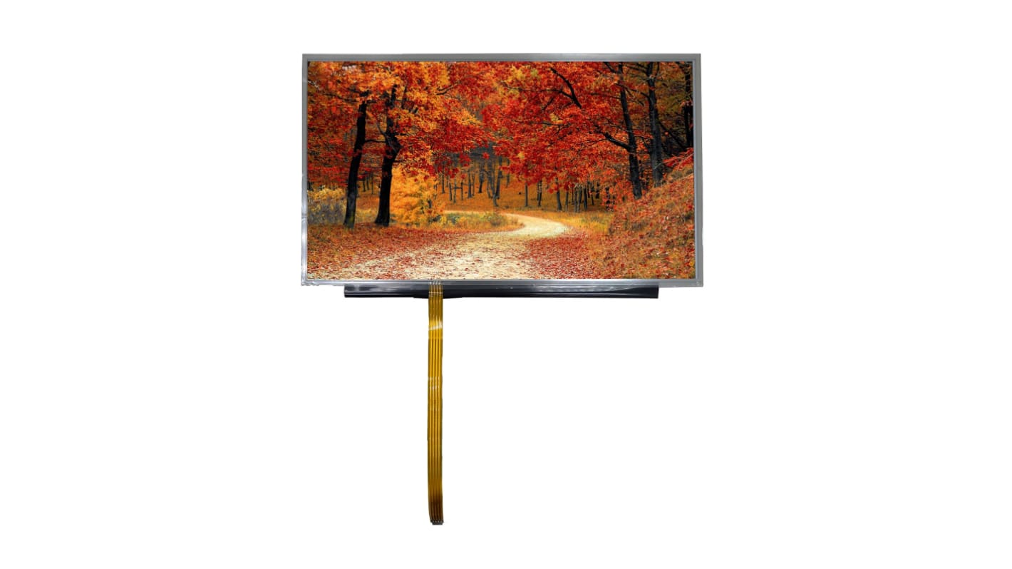 RS PRO TFT LCD-display 15.6tommer 1080p LCD baglys, HDMI I/F Touch Screen Resistiv