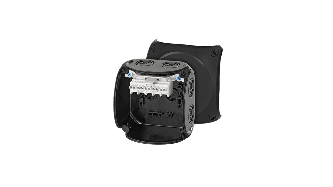 HENSEL PC接线盒, 70 x 104 x 104mm, IP66, IP67, IP69, KF系列