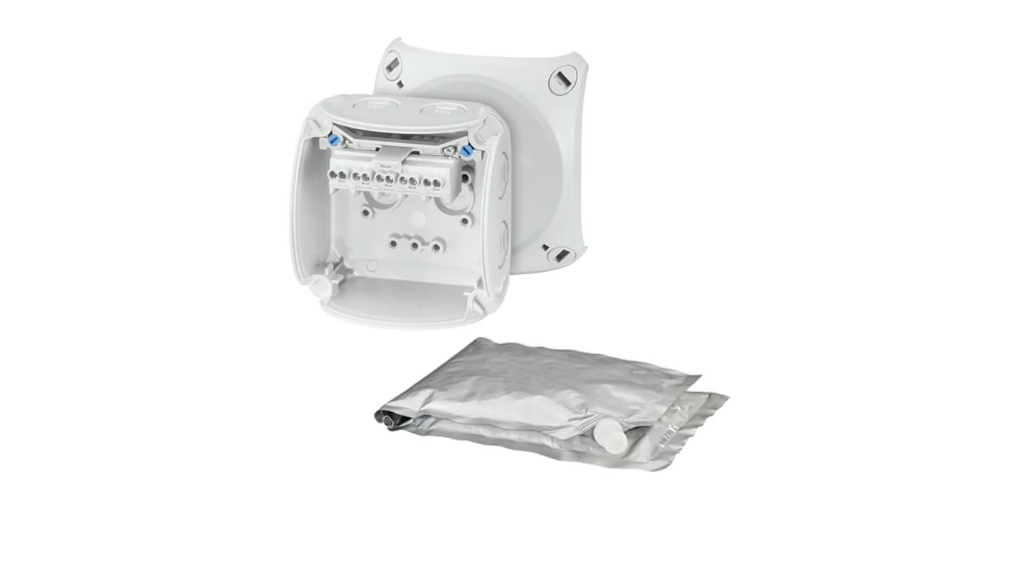 HENSEL PC接线盒, 62 x 93 x 93mm, IP68, WP系列