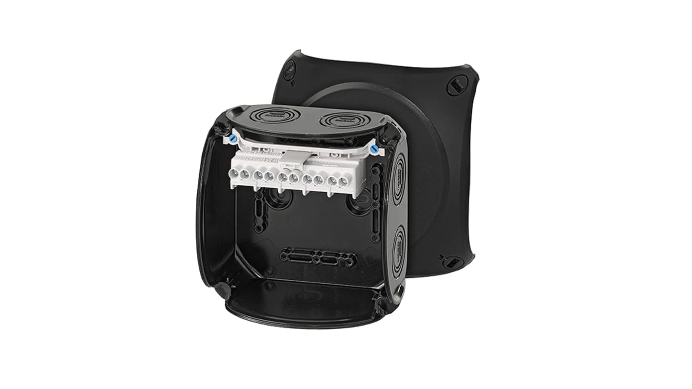 HENSEL PC接线盒, 77 x 130 x 130mm, IP66, IP67, IP69, KF系列