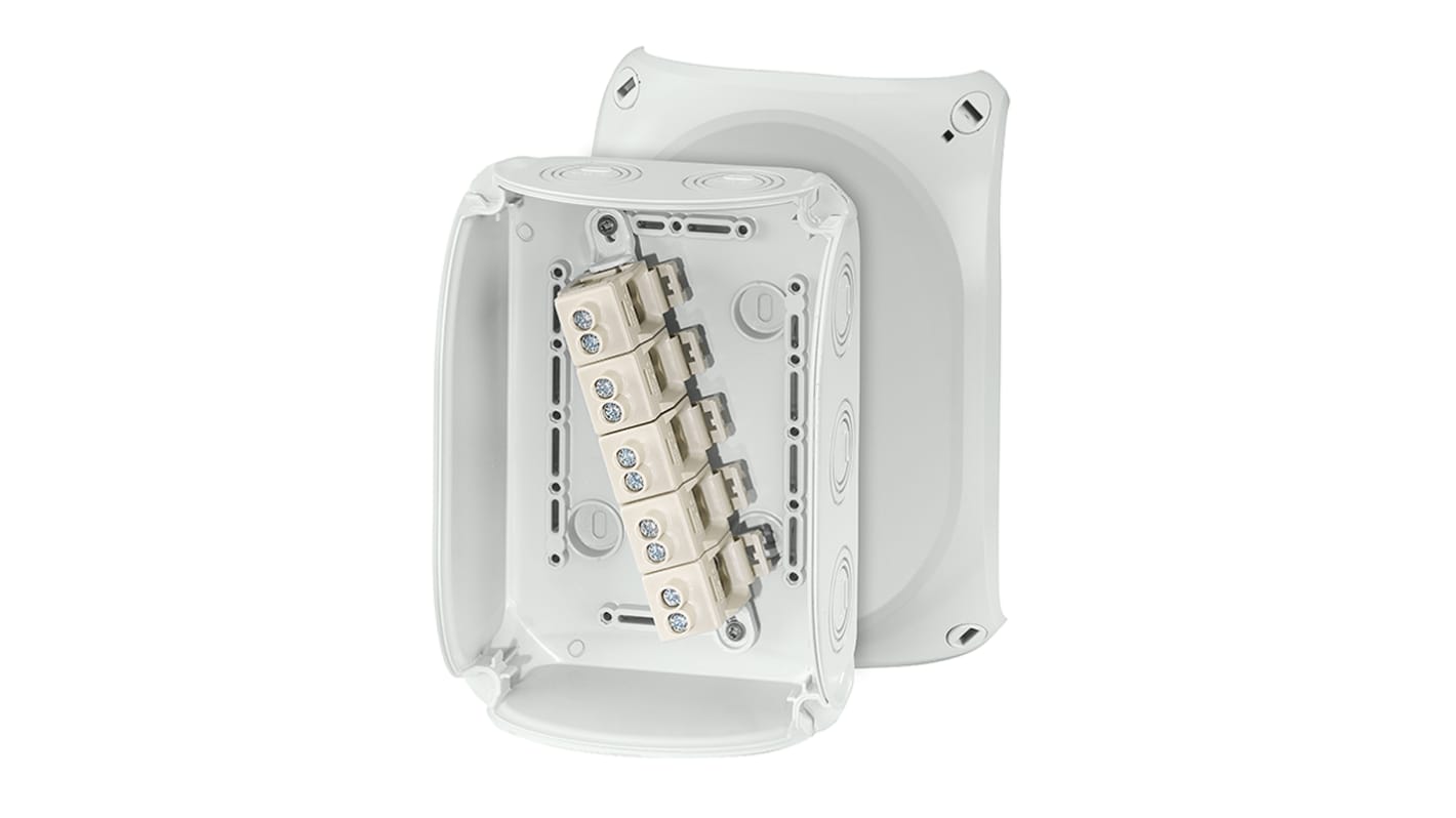 HENSEL PC接线盒, 77 x 180 x 130mm, IP66, IP67, IP69, KF系列