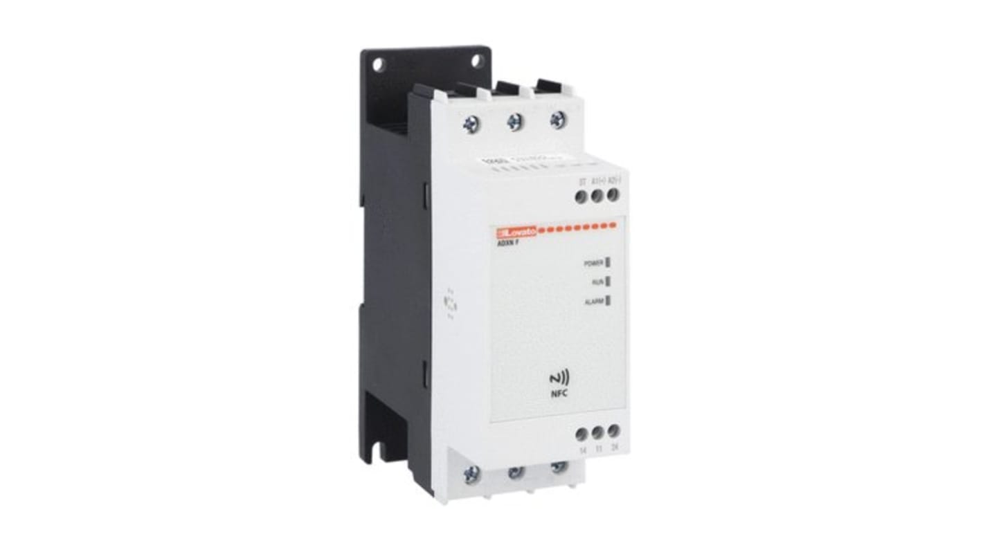 Arrancador de motor Lovato ADXN, 6 A, 24 VCA/VCC, 3 kW, trifásico, IP20