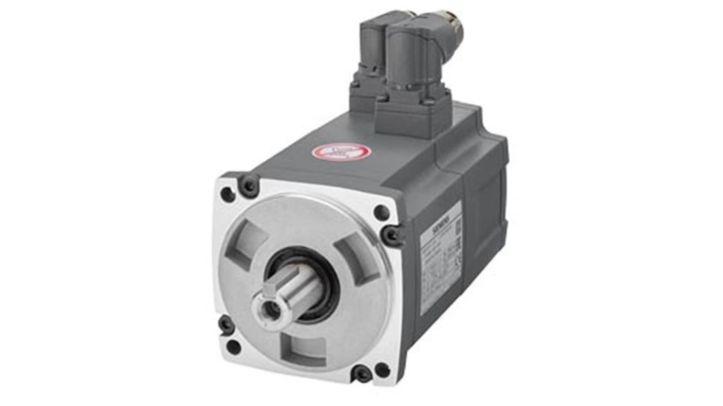 Siemens S-1FL6 Clockwise Synchronous Servo Motor, 0.4 kW, 400 V, Flange Mount Mounting