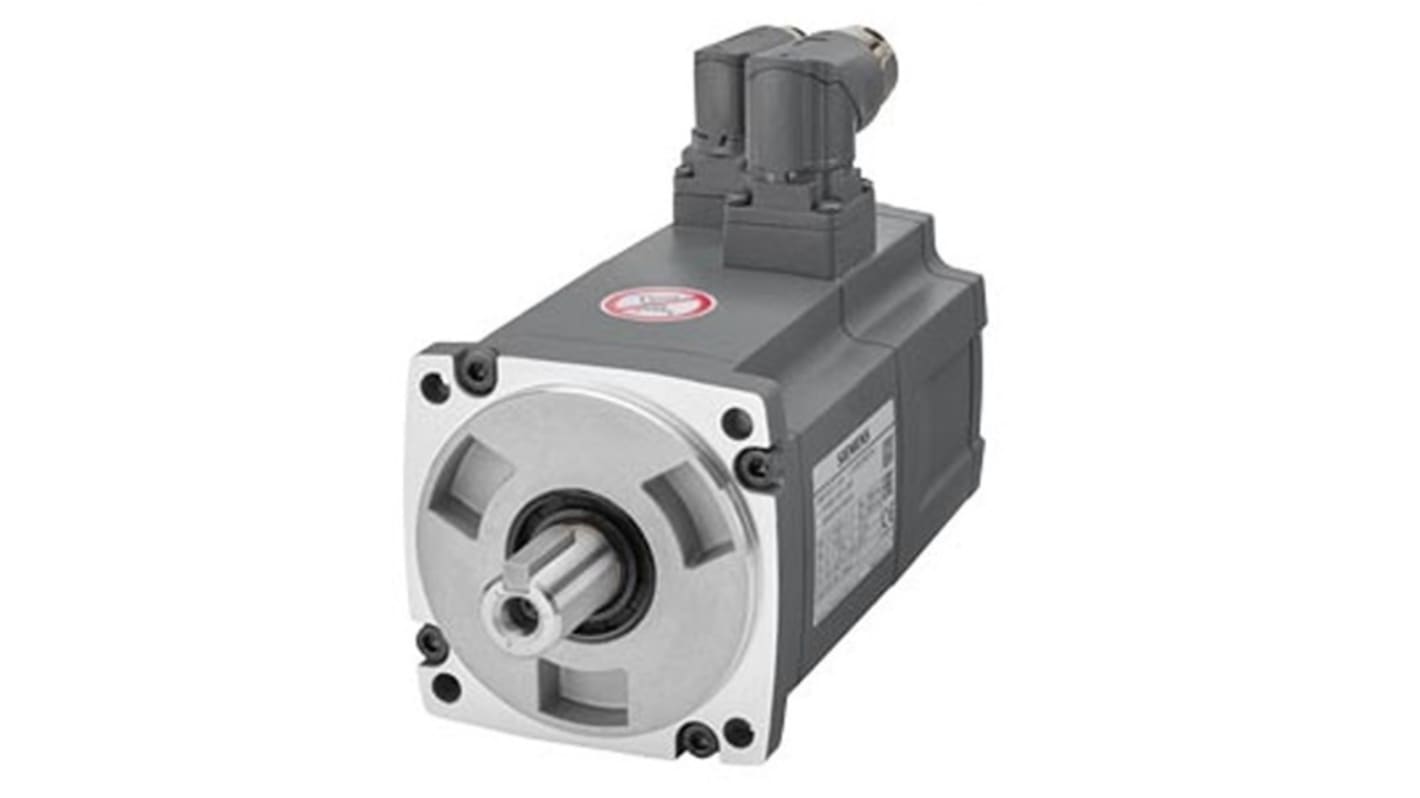 Siemens S-1FL6 Clockwise Synchronous Servo Motor, 0.4 kW, 400 V, Flange Mount Mounting