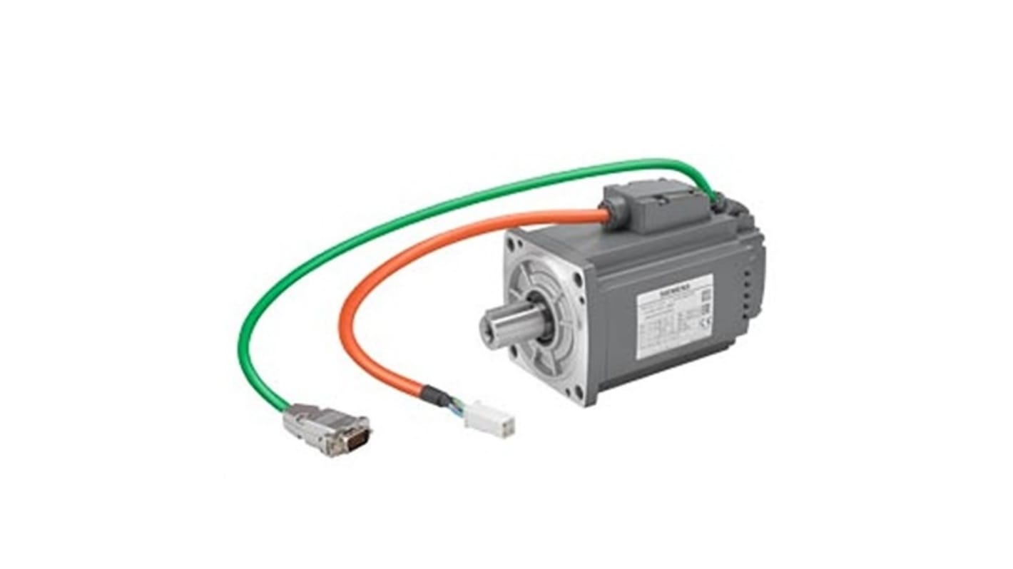 Siemens S-1FL6 Clockwise Synchronous Servo Motor, 0.75 kW, 230 V, Flange Mount Mounting