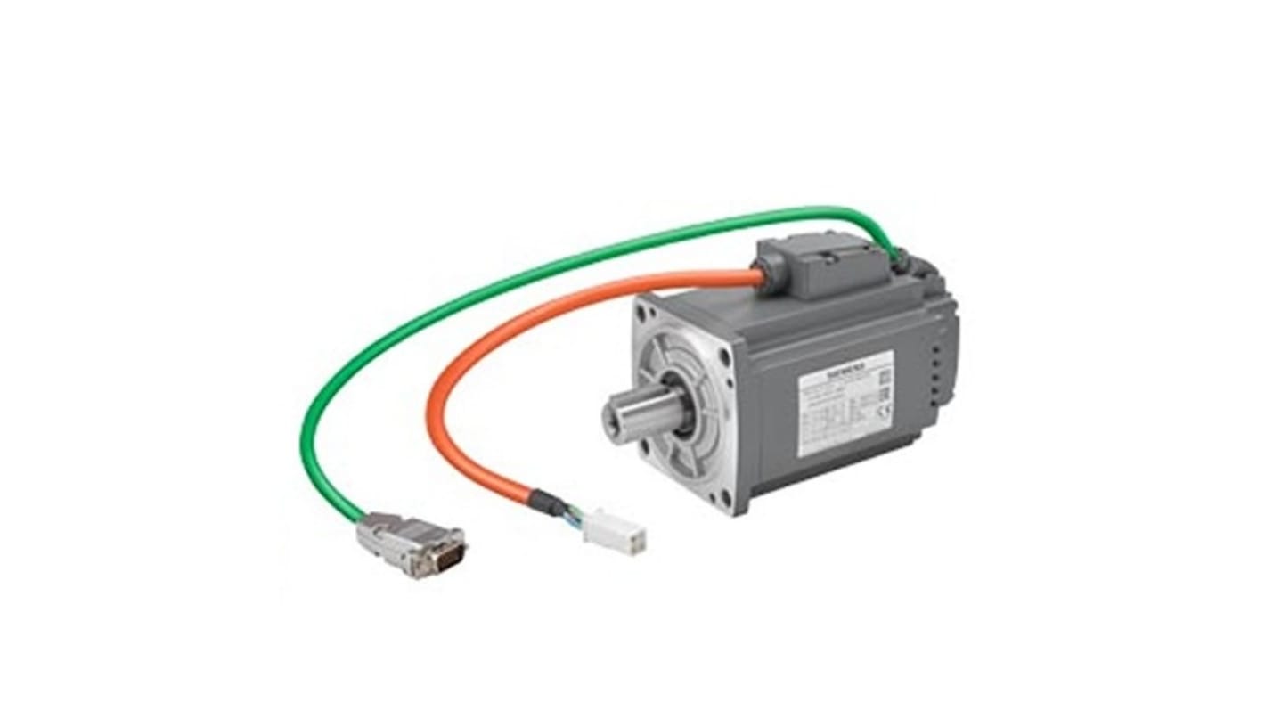 Siemens S-1FL6 Clockwise Synchronous Servo Motor, 0.75 kW, 230 V, Flange Mount Mounting