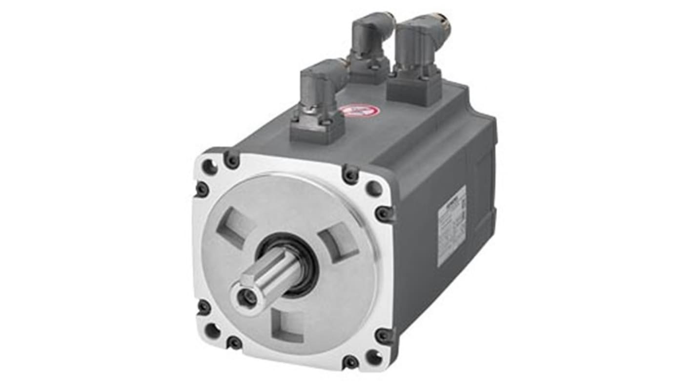 Siemens S-1FL6 Clockwise Synchronous Servo Motor, 1 kW, 400 V, Flange Mount Mounting