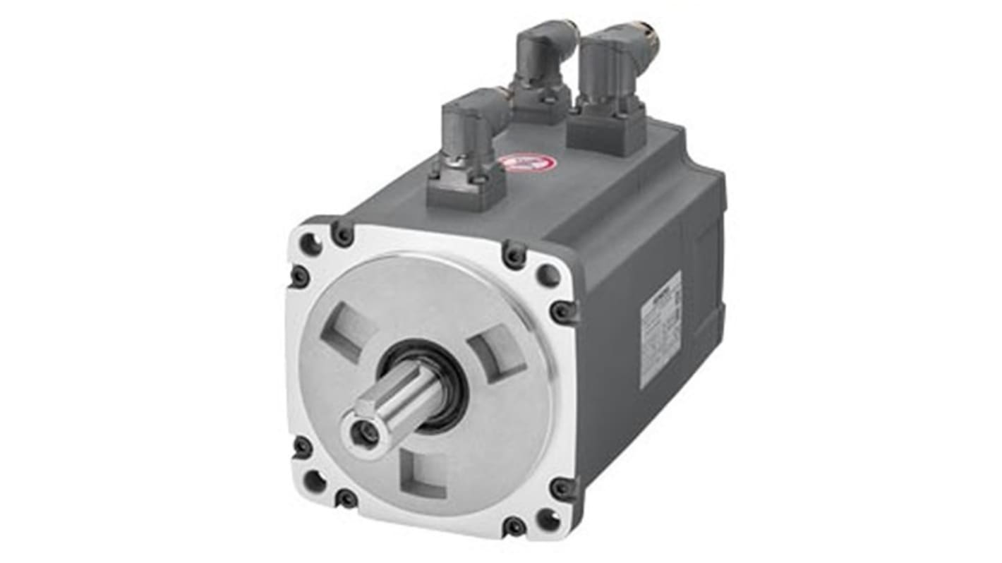 Siemens S-1FL6 Clockwise Synchronous Servo Motor, 1 kW, 400 V, Flange Mount Mounting