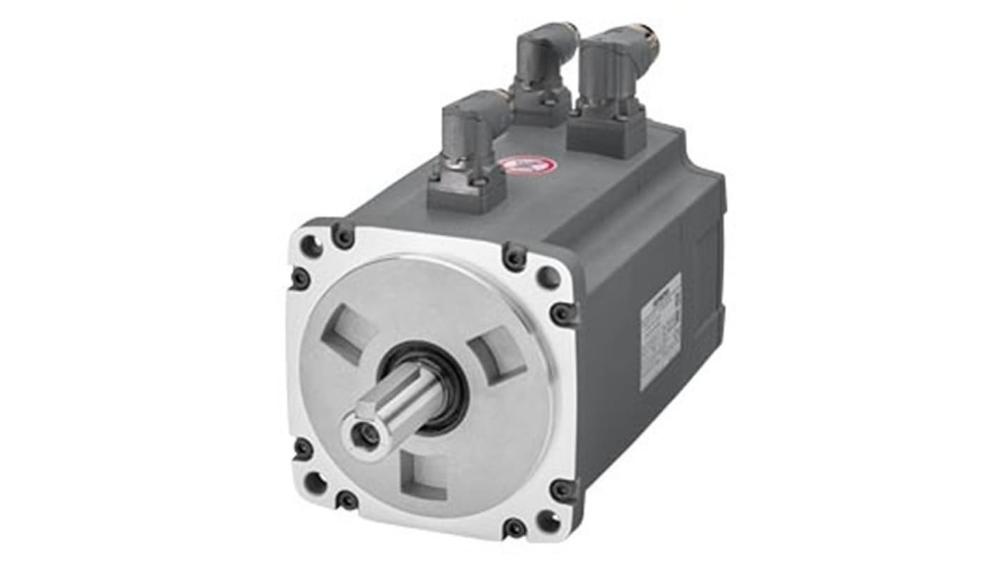 Siemens S-1FL6 Clockwise Synchronous Servo Motor, 1.5 kW, 400 V, Flange Mount Mounting