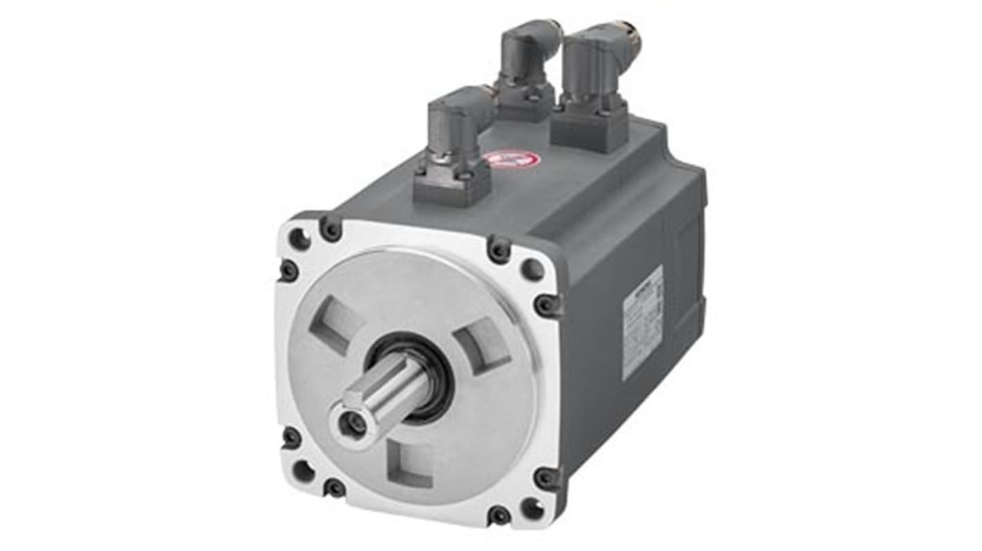 Siemens S-1FL6 Clockwise Synchronous Servo Motor, 3.5 kW, 400 V, Flange Mount Mounting
