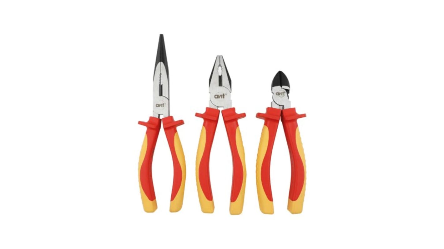 Avit AV06051 Zangen Set 3-teilig 160 mm, 180 mm, 200 mm