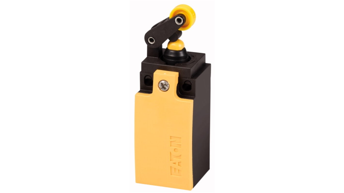 Eaton Roller Lever Limit Switch, 2NC, IP66, IP67, Plastic Housing, 400V ac Max, 4A Max