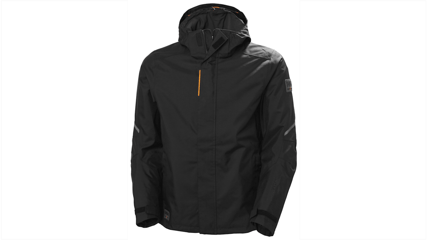 Helly Hansen 71080 Black, Breathable, Waterproof Jacket, XL