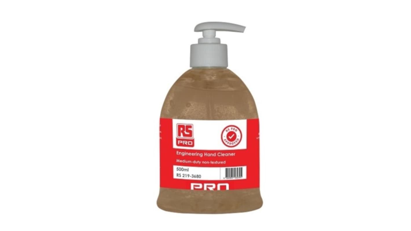 RS PRO Unscented Hand Cleaner Solvent Free - 500 ml Pump Bottle