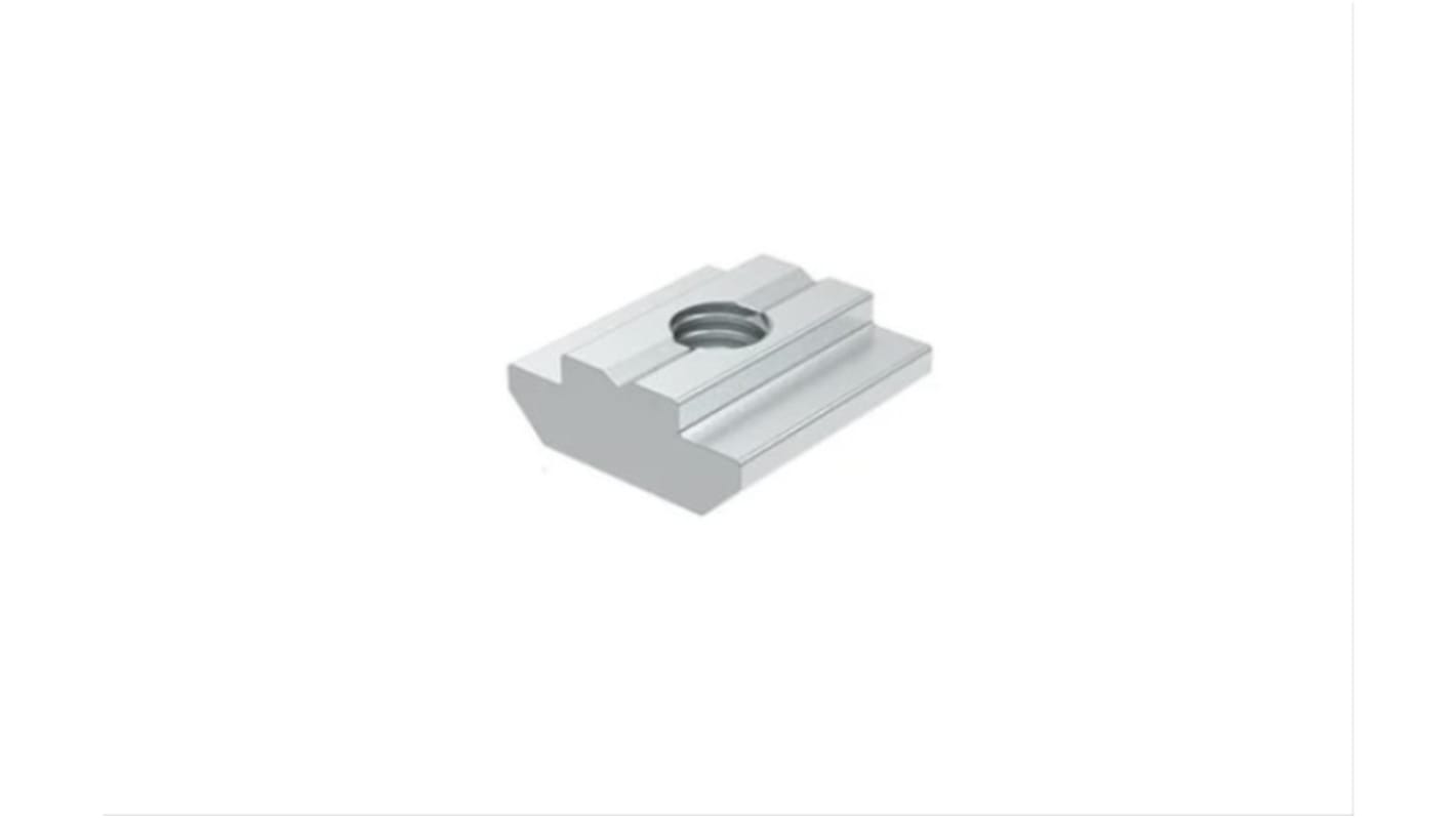 Część łącząca Klocek szlifierski Rozmiar rowka 8mm RS PRO Element mocowania i łączenia Rozmiar gwintu M6