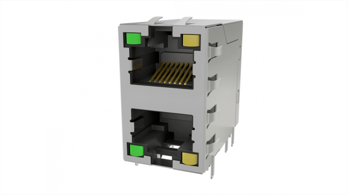 Stackabel modular jack- Right Angle