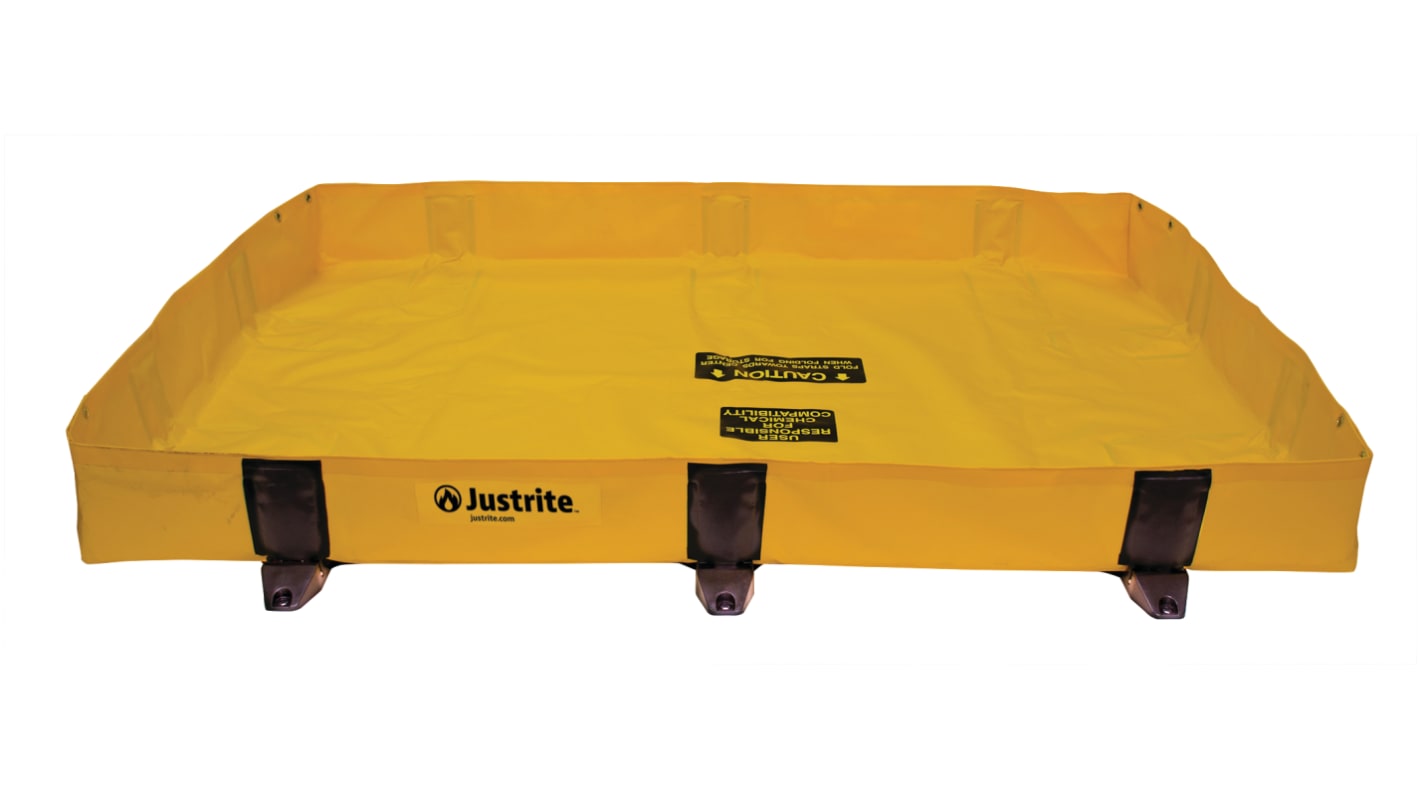 Justrite PVC Spill Containment for Chemical, 299L Capacity