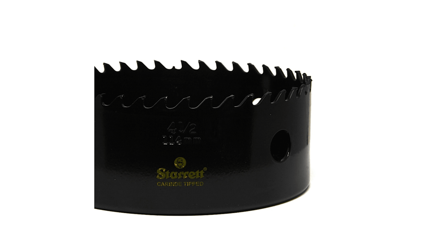 Starrett Tungsten Carbide 114mm Hole Saw