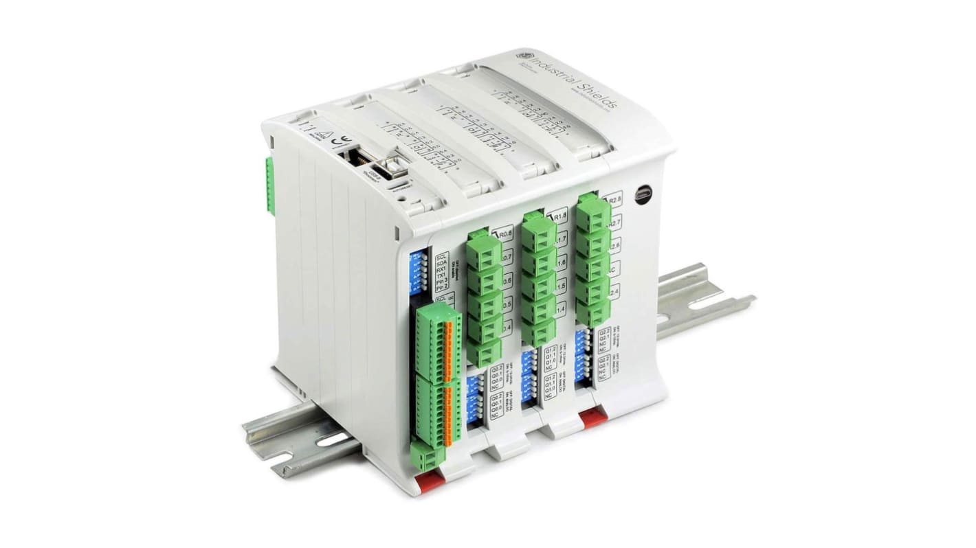 Industrial Shields M-DUINO SPS E/A-Modul, 25 Eing. Relais Ausg.Typ Analog, Digital Eing.Typ 12 → 24 V dc