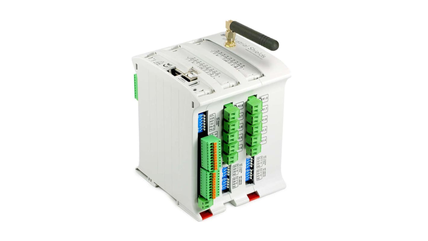 Industrial Shields M-DUINO PLC I/Oモジュール 12 → 24 V dc 16 入力
