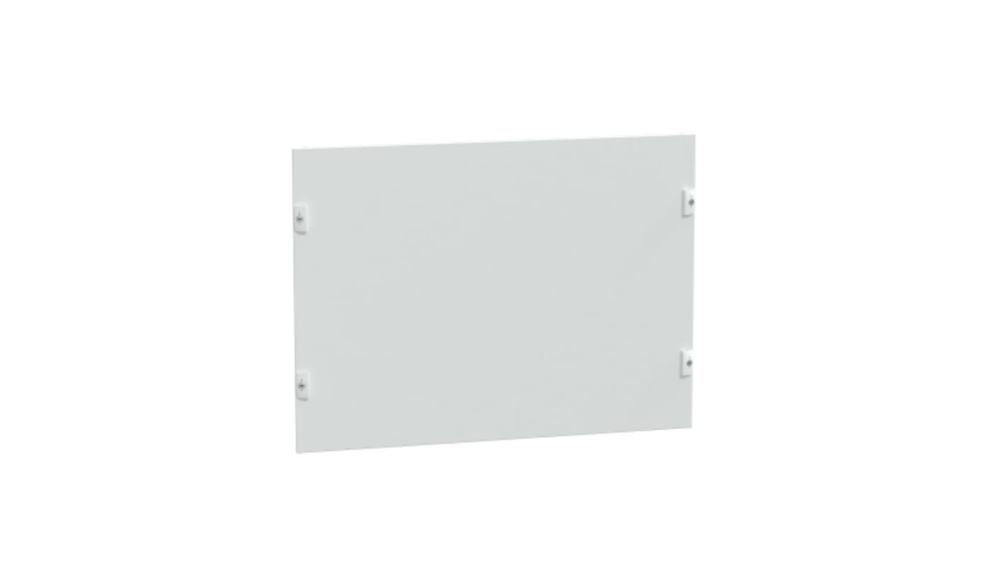 Placa Frontal Schneider Electric serie PrismaSeT de Acero, 300 x 250mm, para usar con Conducto PrismaSeT (PrismaSeT G)