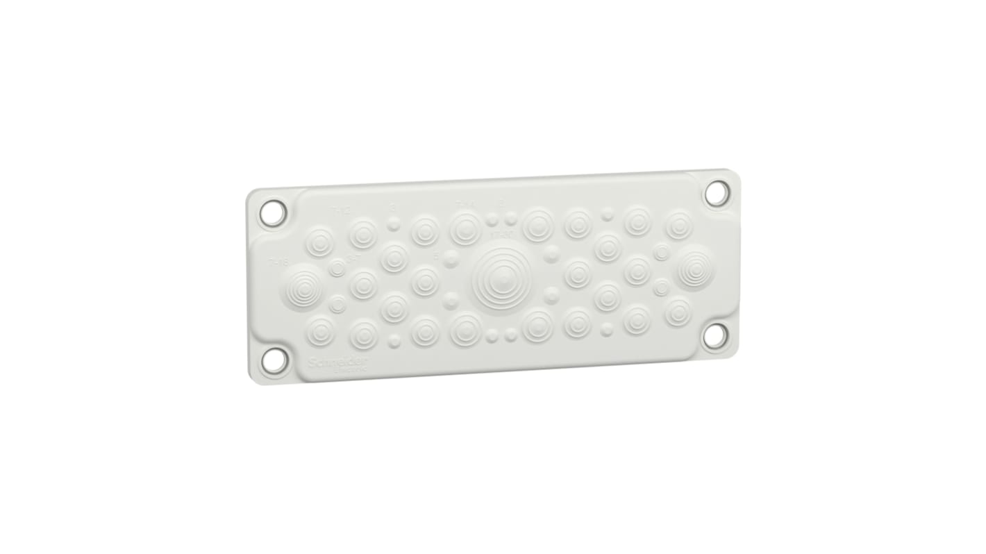 Schneider Electric PrismaSeT G Series Gland Plate for Use with PrismaSeT (PrismaSeT G) Enclosure, 180mm