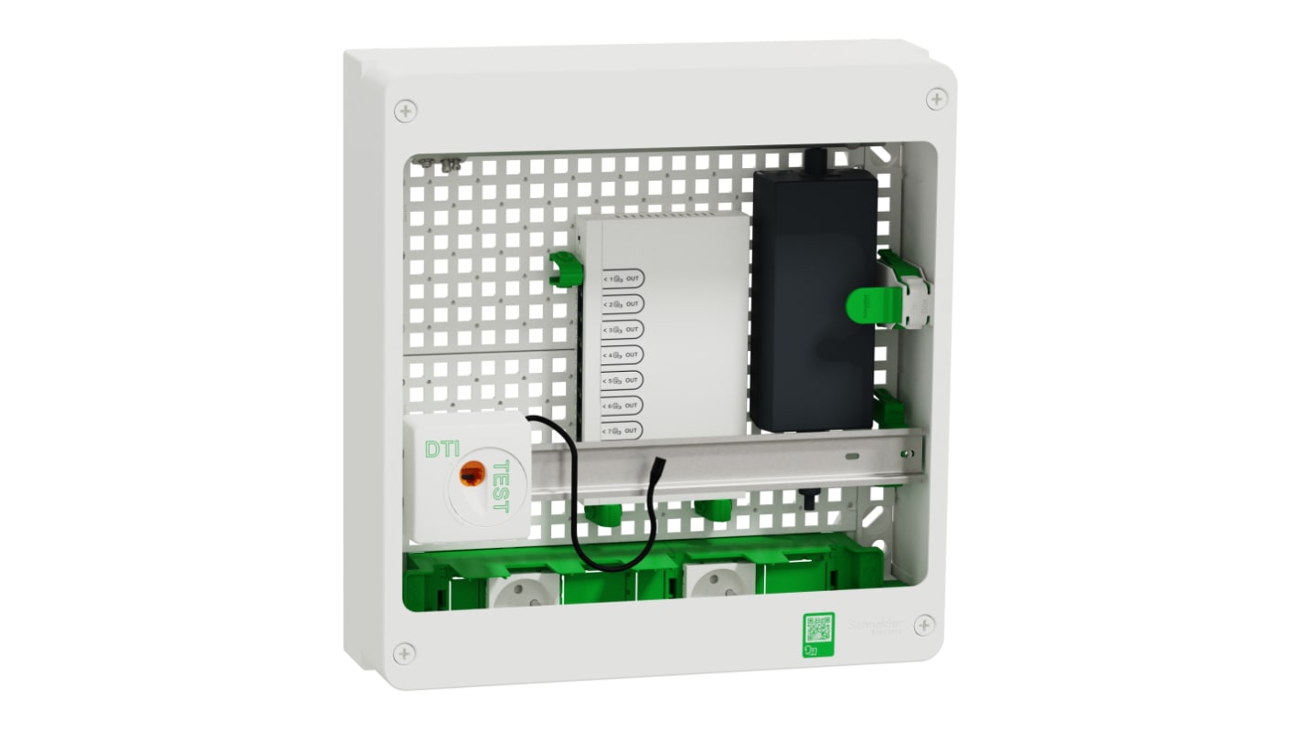 Schneider Electric White Telephone Socket