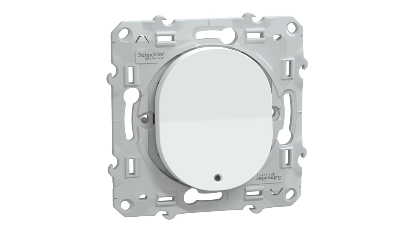 Schneider Electric Ovalis C Series Schaltereinsatz Weiß 1-Pole 10A 2-Weg