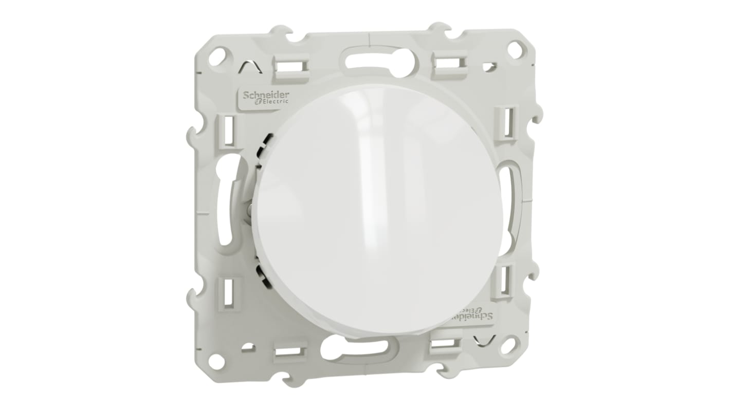 Schneider Electric White Cover Plate Thermoplastic Cover Plate