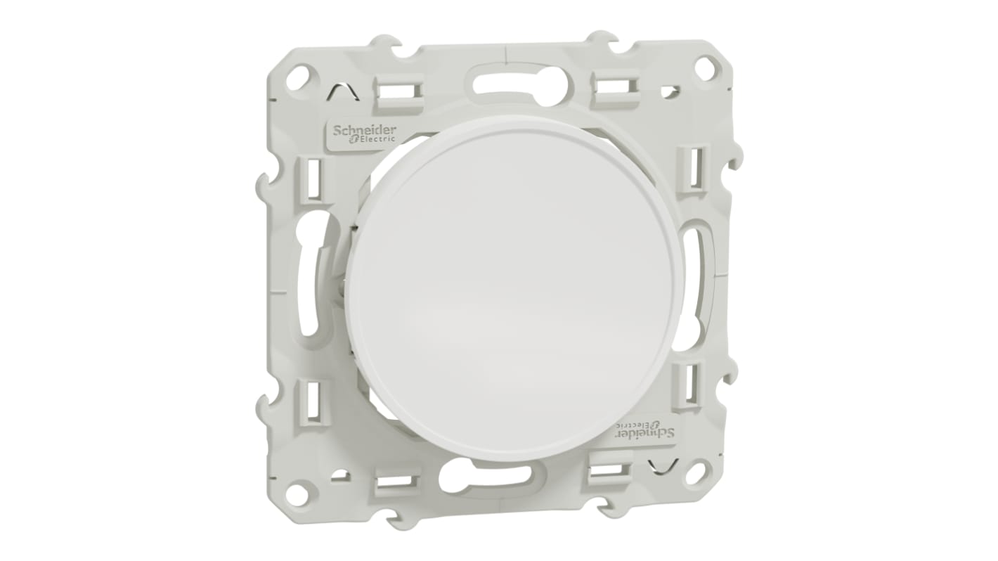 Schneider Electric White Cover Plate Thermoplastic Cover Plate