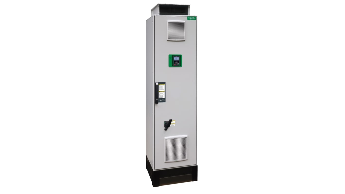 Schneider Electric Variable Speed Drive, 250 kW, 3 Phase, 440 V, 453 A, Altivar Process ATV900 Series