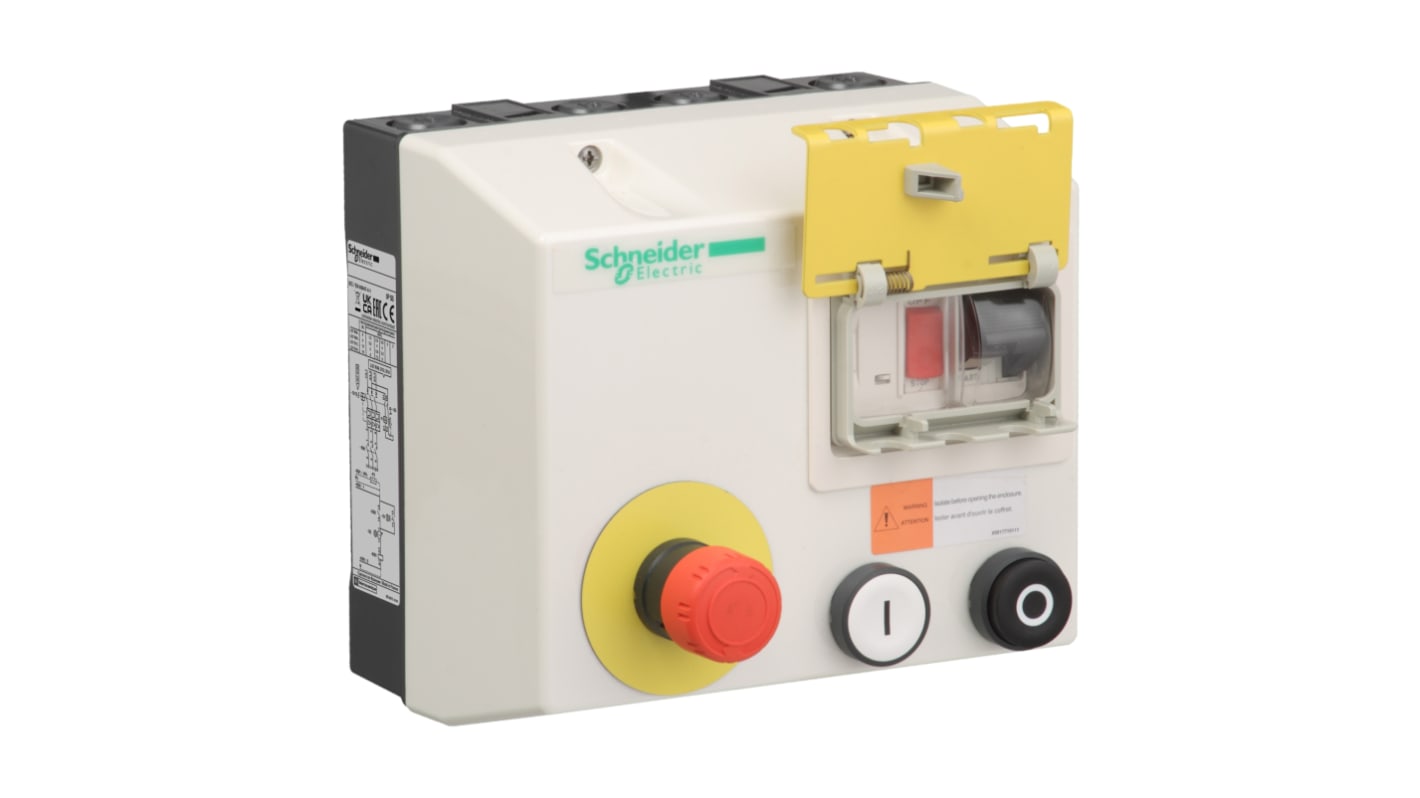 Schneider Electric TeSys Motor Starter, DOL, 5.5 kW, 220 V, IP55
