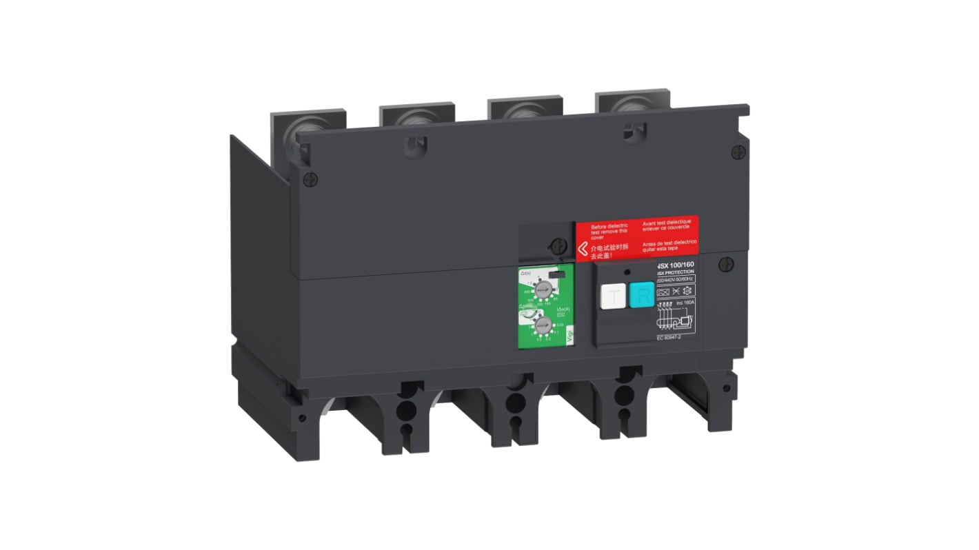 Schneider Electric 220 - 440V ac Earth Leakage Add-on Protection Module Circuit Trip for use with ComPact (ComPact