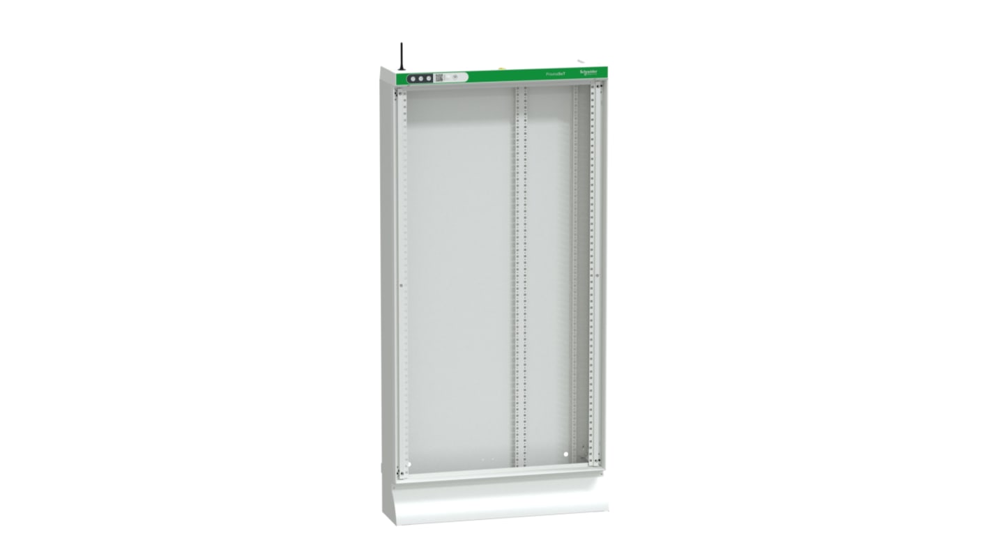 Schneider Electric PrismaSeT Series Sheet Steel Floor Standing Enclosure, Opaque Door, IP30, IP40, IP41, IP43, 850 x