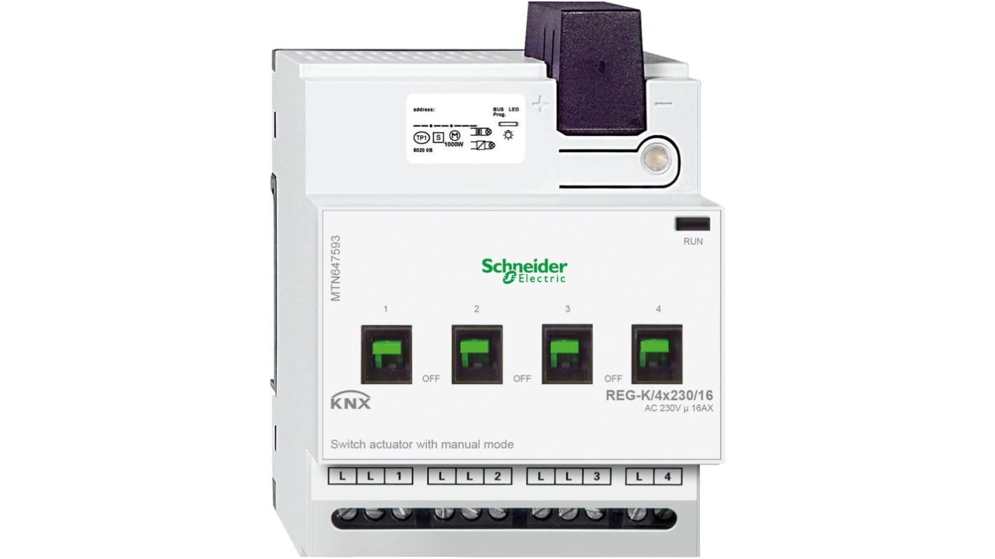 Oprogramowanie do sterowników programowalnych PLC Schneider Electric Element wykonawczy przełącznika MTN64 MTN647593