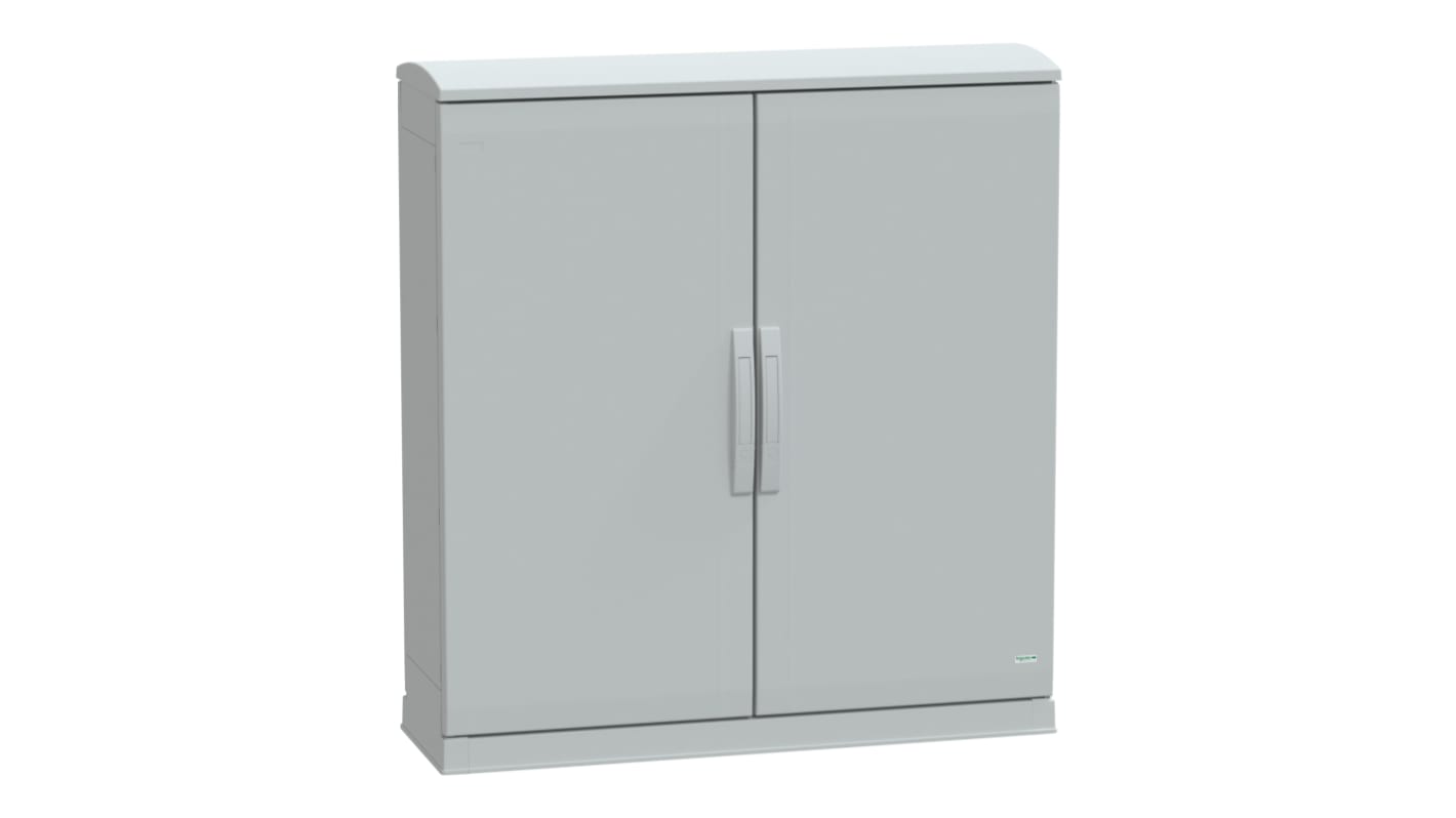 Schneider Electric Thalassa Series Polyester Double-Door-Door Floor Standing Enclosure, Opaque Door, IP44, 1000 x 1000