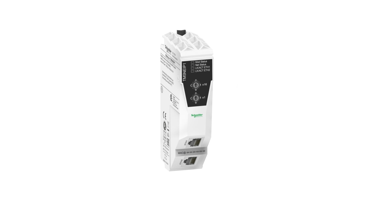 Módulo Ethernet Schneider Electric TM5, para usar con Modicon TM5, Modicon TM7