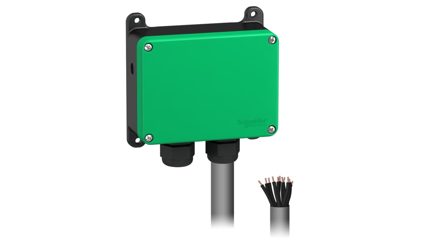 Schneider Electric Harmony eXLhoist Series Green ABS, PC Junction Box, IP66, 120 x 117 x 51mm