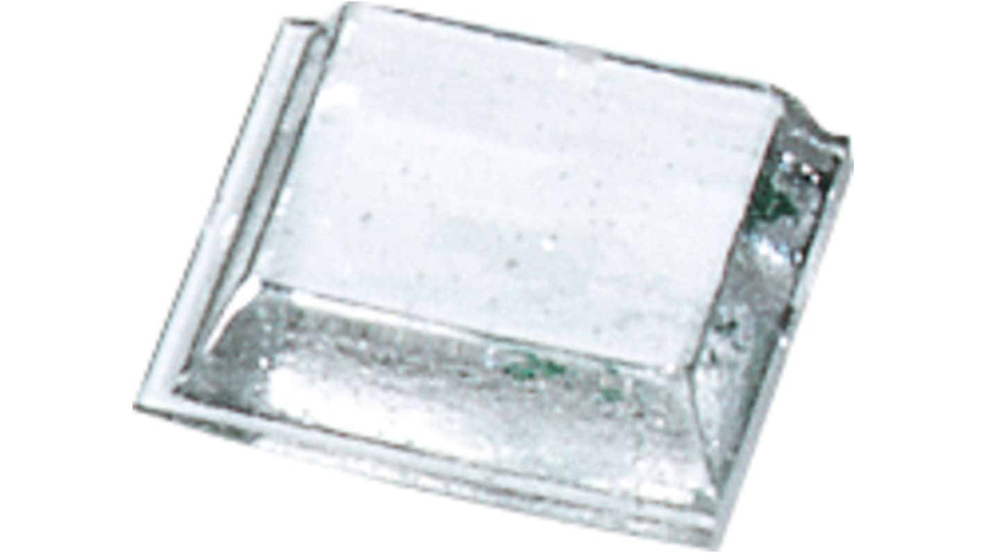 3M Tapered Square PUR Self Adhesive Feet, 19.9mm diameter 12.7mm width x 12.7mm length