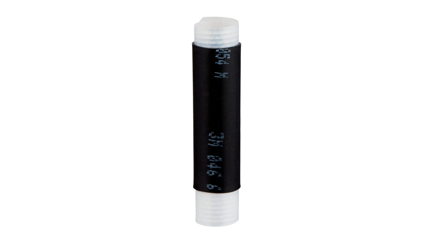 3M Halogen Free Cold Shrink Tubing, Black 33mm Sleeve Dia. x 152mm Length 2:1 Ratio, 8420 Series