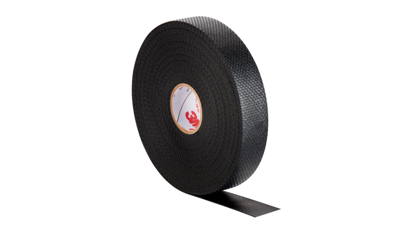 3M Rubber Splicing Tape Ethylen-Propylen-Gummi Isolierband Schwarz, Stärke 0.76mm x 38.1mm x 9.1m bis +90°C