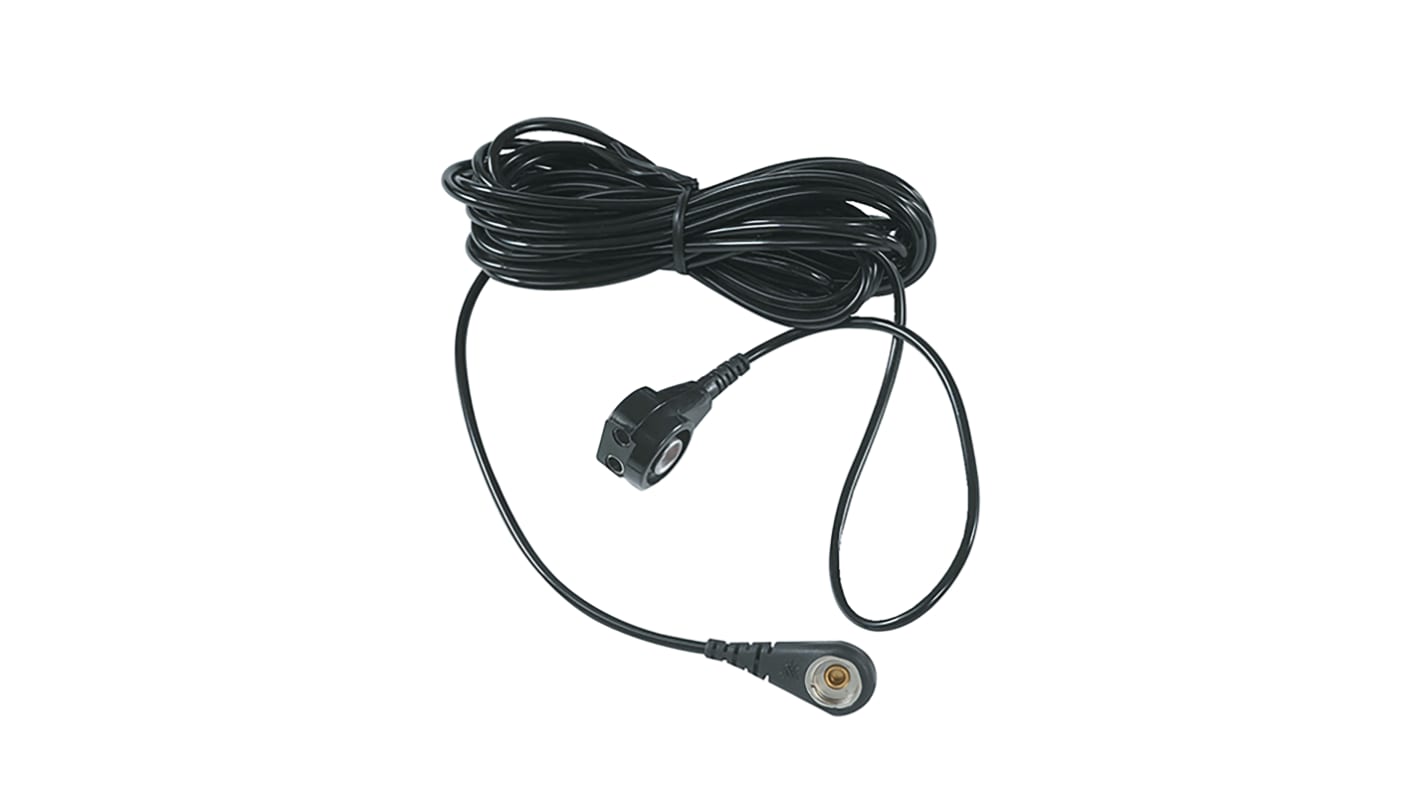 Cable de conexión a tierra para protección contra descargas electrostáticas Terminal redondo