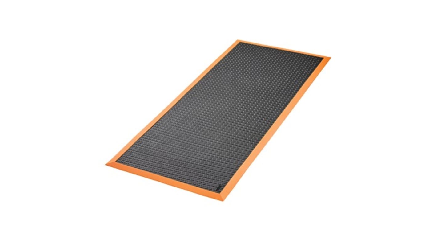 Notrax 489S 100% Nitrile Rubber Anti-Fatigue Mat, 2.1m x 91cm x 12.7mm