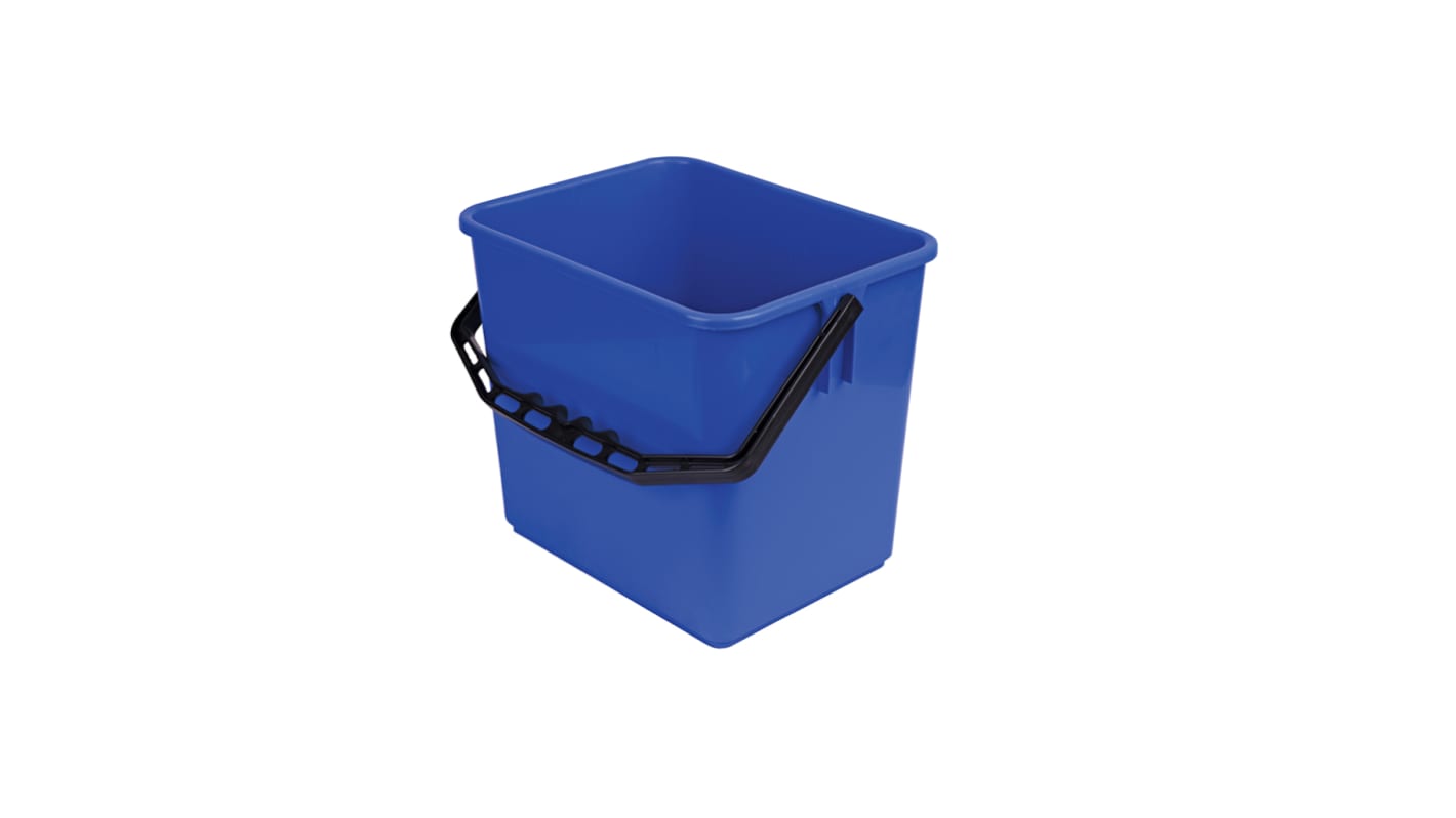 Cubo Robert Scott 101223/B 6L Polipropileno Azul con tirador